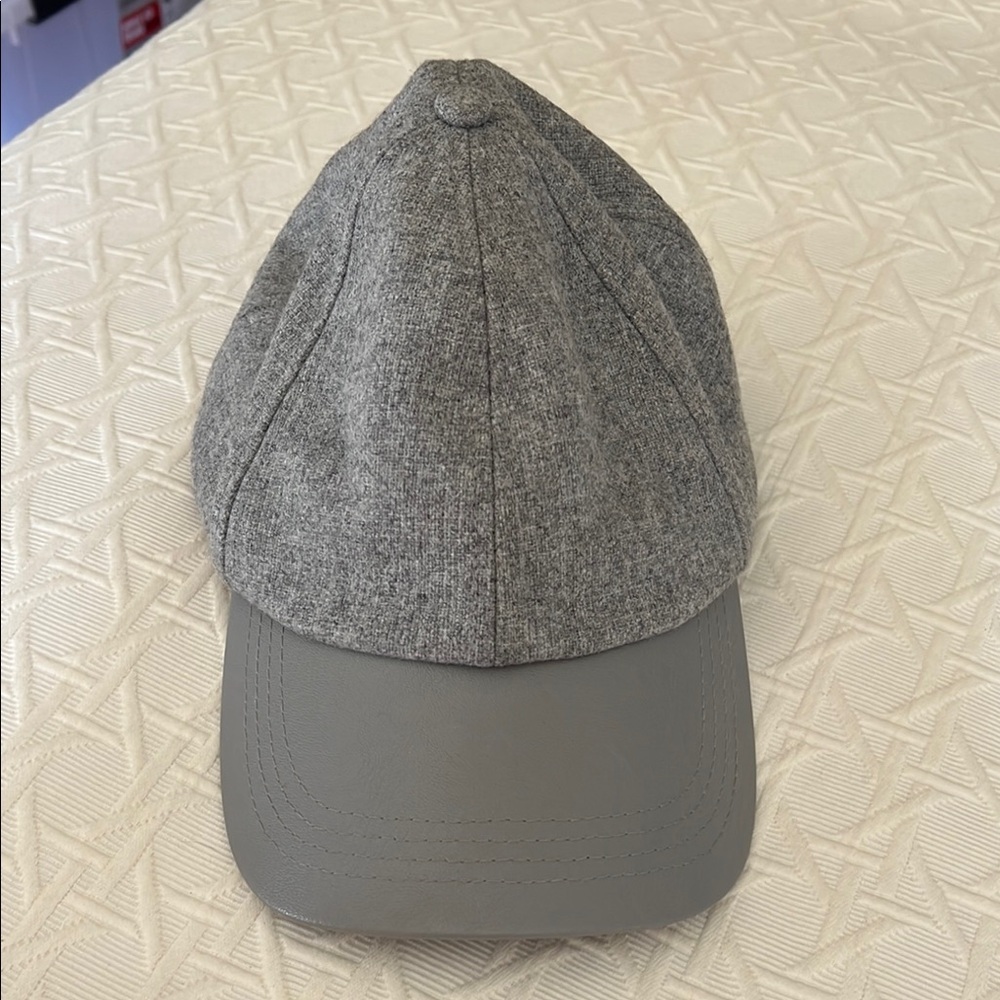 BCBGeneration Gray Heather Baseball Cap